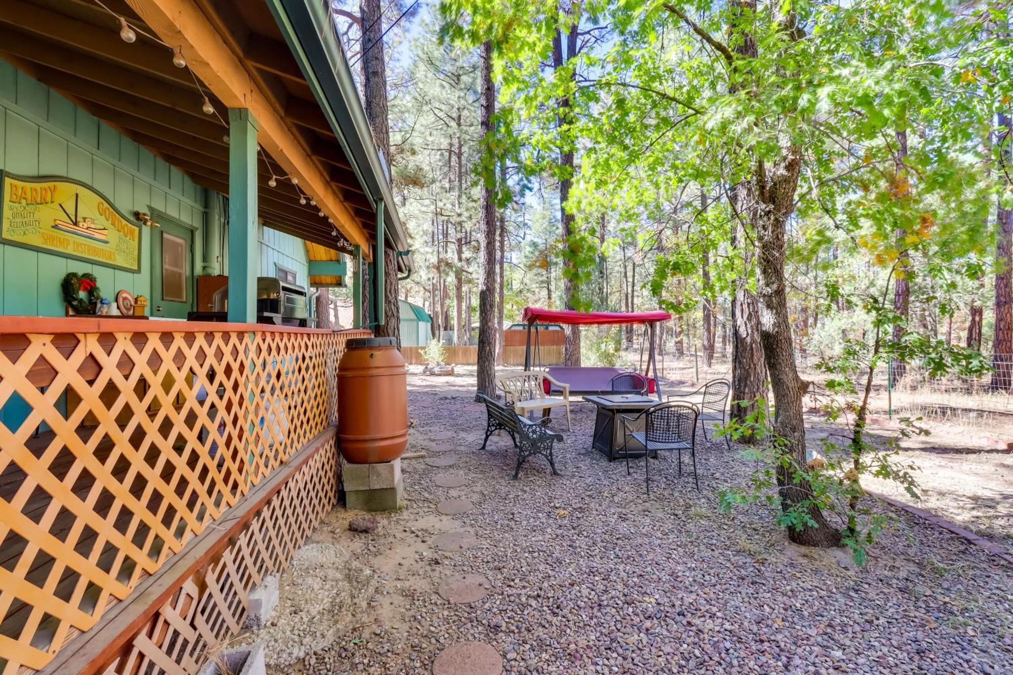 Outdoor Paradise In Lakeside, 2 Mi To Rainbow Lake Pinetop-Lakeside Kültér fotó